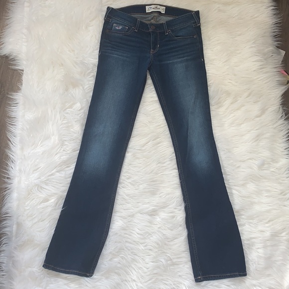 Hollister dark faded straight jeans - Picture 3 of 4